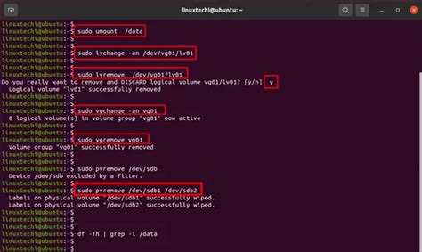 lvdelete|how to delete lvm partition.